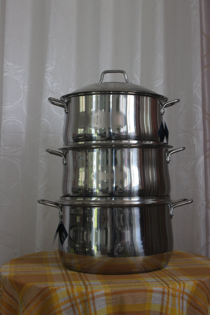 Zepter 3 set Casserole with Stainless Steel Lid Zepter 3 set Casserole with Stainless Steel Lid