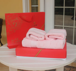 3 set towels & Gift bag