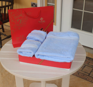 3 set towels & Gift bag