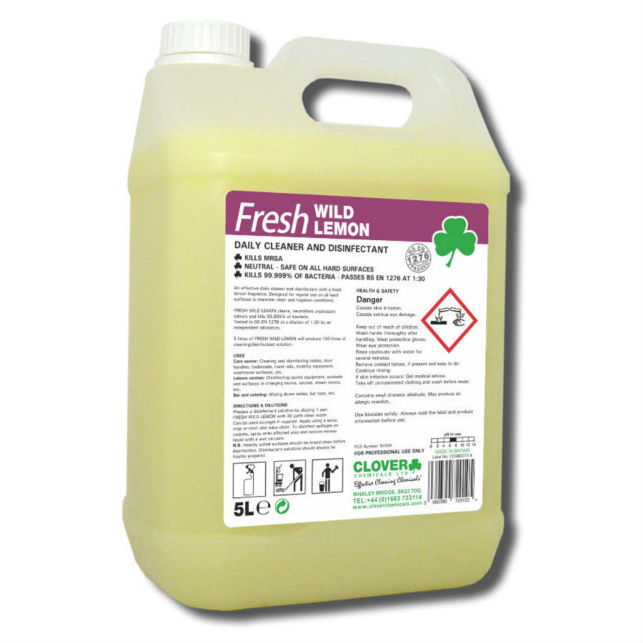 Clover Fresh Lemon Daily Cleaner & Disinfectant Clover Fresh Lemon Daily Cleaner & Disinfectant