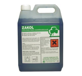 Clover Zakol - Acidic Toilet Cleaner/Descaler Clover Zakol - Acidic Toilet Cleaner/Descaler
