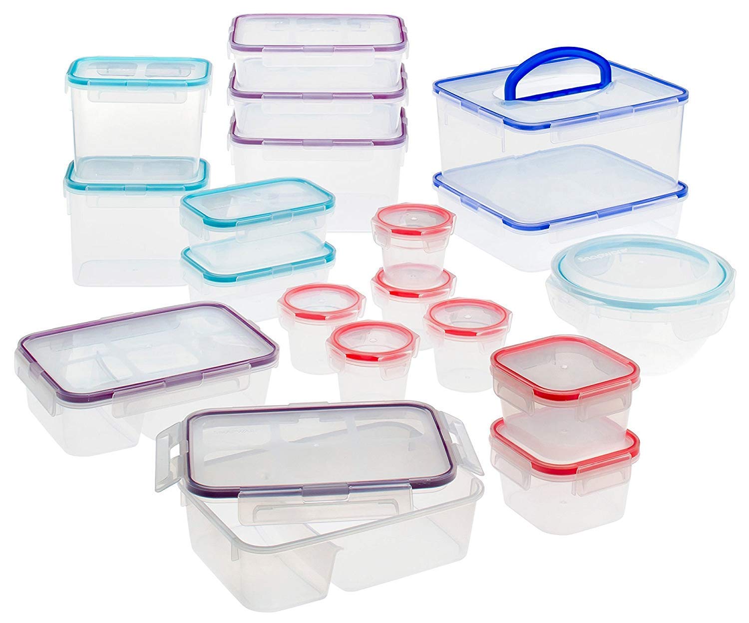Snapware Plastic Food Storage Containers 38 Piece Set