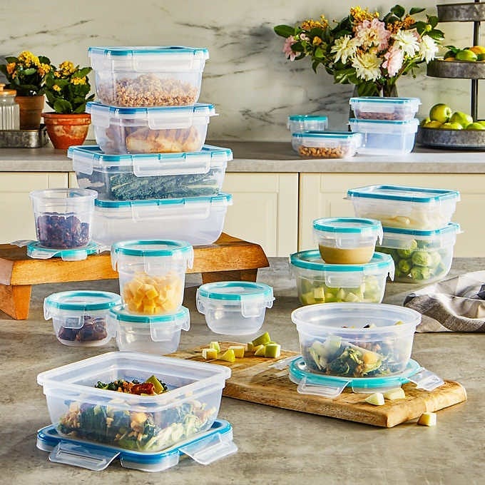 Snapware Plastic Food Storage Containers 38 Piece Set