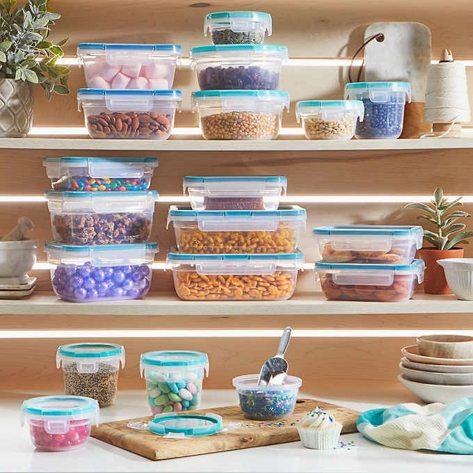 Snapware Plastic Food Storage Containers 38 Piece Set - Image 8