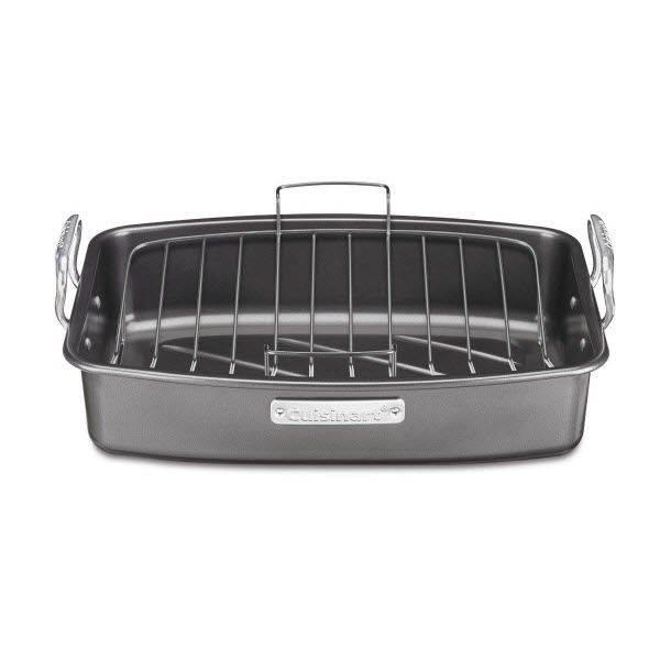 Cuisinart Ovenware 17-by-13-Inch Roaster with Removable Rack Cuisinart Ovenware 17-by-13-Inch Roaster with Removable Rack