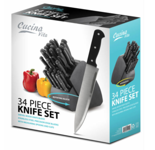 Cucina Vita 34 Piece Knife Set Cucina Vita 34 Piece Knife Set