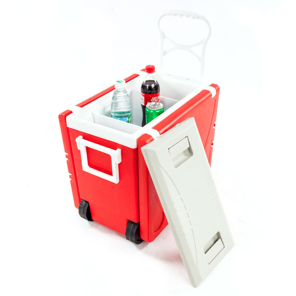 Best Choice Products Multi Function Outdoor Rolling Ice Chest W/ Table And Chairs - Image 2