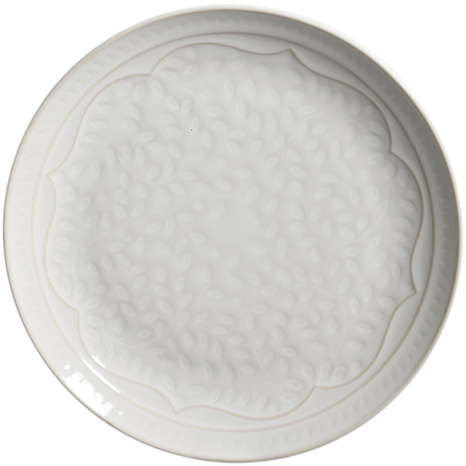 Gibson Elite Alemany 18 Piece Dinnerware Set - Linen - Image 4