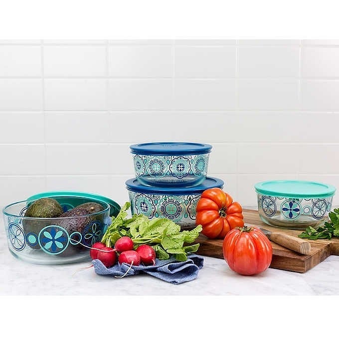 Pyrex Simply Store Pure Glass BPA-free 8 Piece Set - Image 2