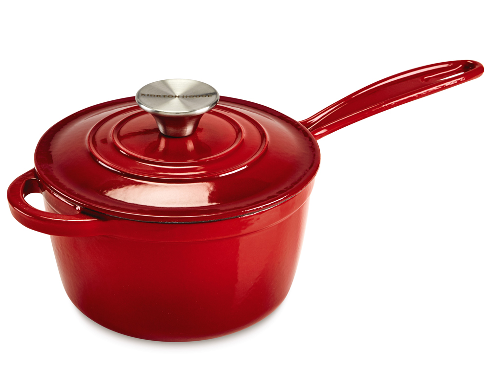 Crofton 1.65L Cast Iron Saucepan Crofton 1.65L Cast Iron Saucepan