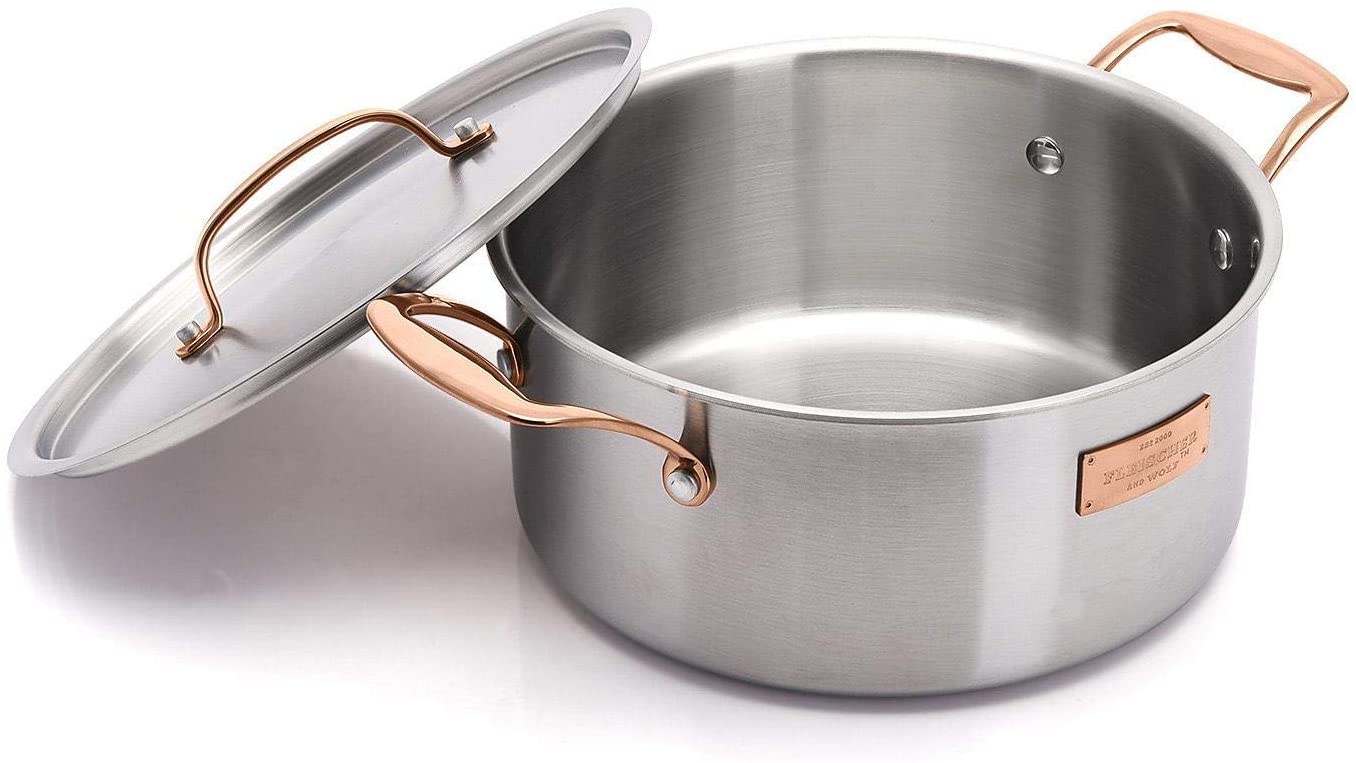 Fleischer and Wolf London Tri-Ply 12-Piece Cookware Set