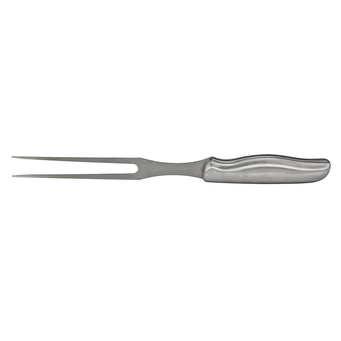 Madison and Yale 34 Pc. Stainless Steel Cutlery Set with Swivel Wood Knife Block - Image 6
