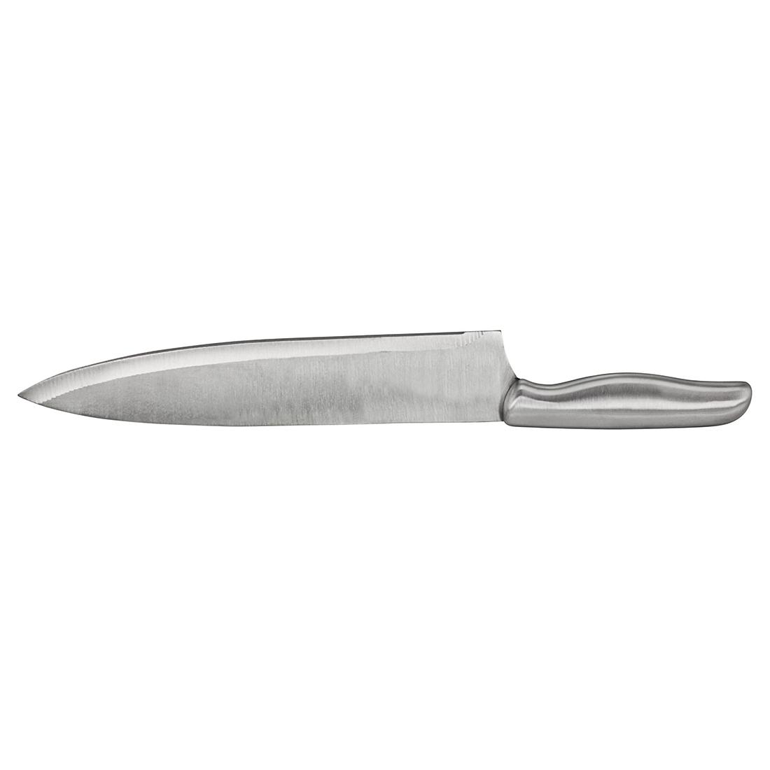 Madison and Yale 34 Pc. Stainless Steel Cutlery Set with Swivel Wood Knife Block - Image 9