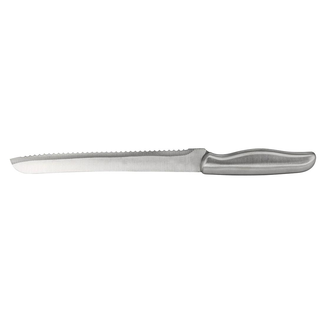 Madison and Yale 34 Pc. Stainless Steel Cutlery Set with Swivel Wood Knife Block - Image 10