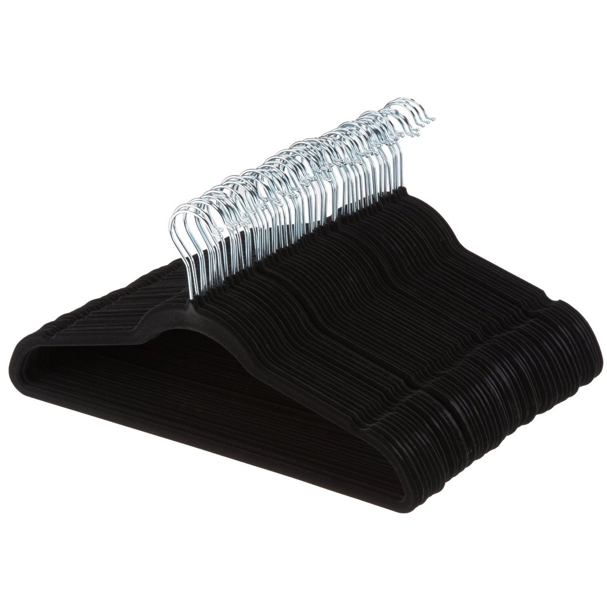 Berkley Jensen Anti-Slip Heavy Duty Velvet Hangers -35 Pack