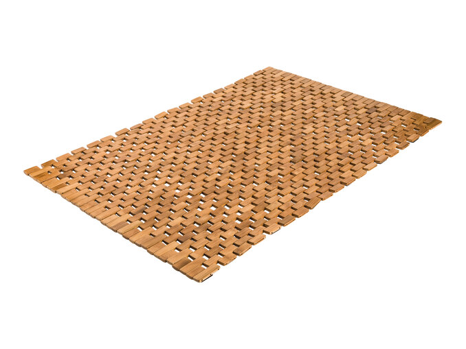 Miomare Bamboo Bath Mat - W 50 x L 80 cm