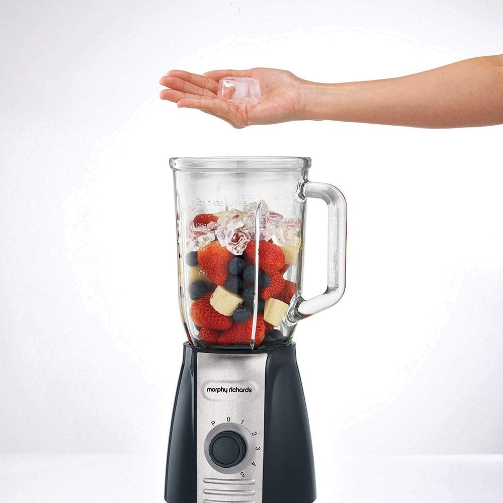 Morphy Richards Glass Jug Blender with Ice Crusher Blades , 600 W, 1.5 liters - Image 3