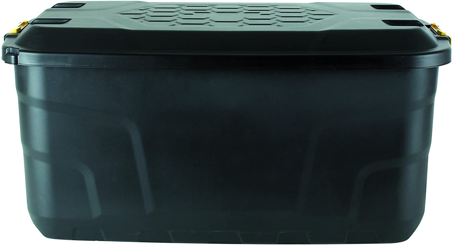 Strata Extra Large Mobile Heavy Duty Storage Container with Padlock Holes - 145 Litres - Image 6