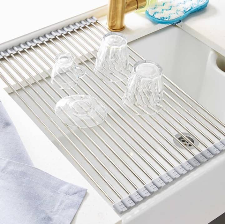 Roll Up Dish Rack