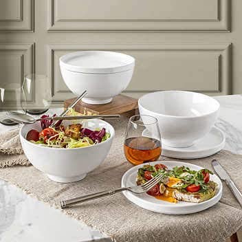 Over & Back Best Match 6-Piece Bowl and Plate/Lid Set