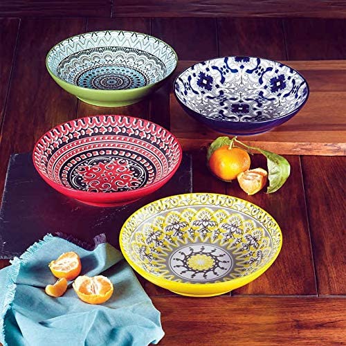 Mikasa Marrakesh 4 Piece Stoneware Bowl Set - Image 3