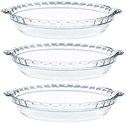 pyrex pie glass