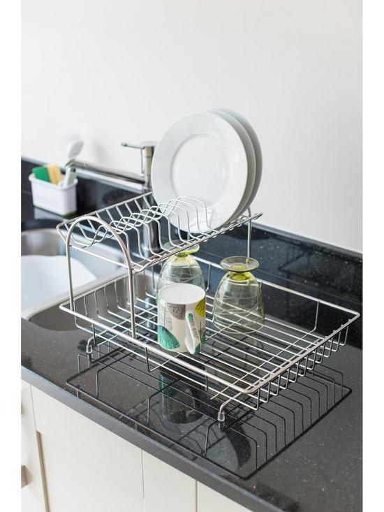 2 -Tier Dish Draining Rack
