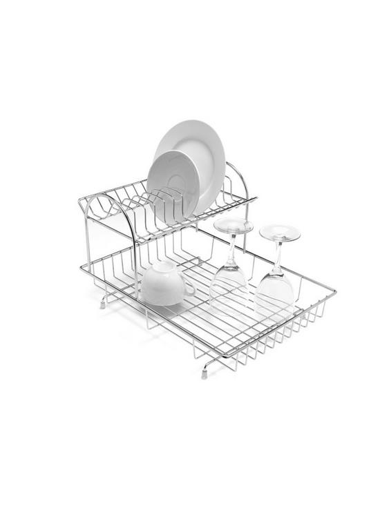 2 -Tier Dish Draining Rack