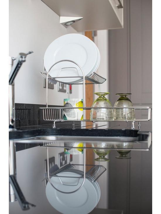2 -Tier Dish Draining Rack