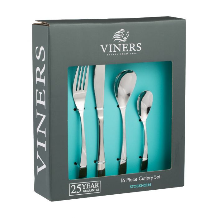 Viners Cutlery 16P Stockholm (2) Viners Cutlery 16P Stockholm