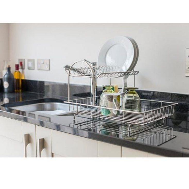 Addis 2 -Tier Dish Draining Rack- Stainless Steel