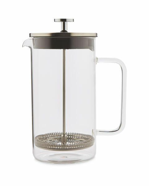 Kirkton House High Borosilicate Glass Cafetière - 1 Litre Kirkton House High Borosilicate Glass Cafetière - 1 Litre