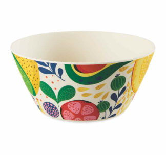 Al Fresco Dining Fruit Bamboo Bowls 4 Pack