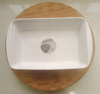 Morrisons Ceramic Rectangular Roaster - 25 cm