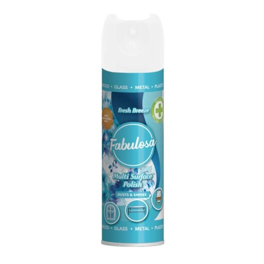Fabulosa Surface Polish for Wood, Glass, Metal and Plastic. Kills up to 99.9% of bacteria and viruses – 300 ml