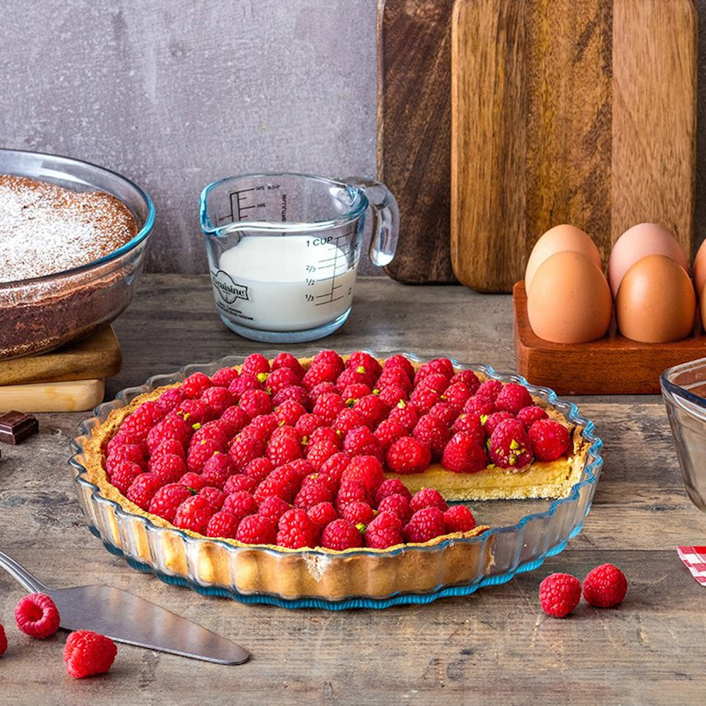 Ô Cuisine® Borosilicate glass Flan dish - 27cm